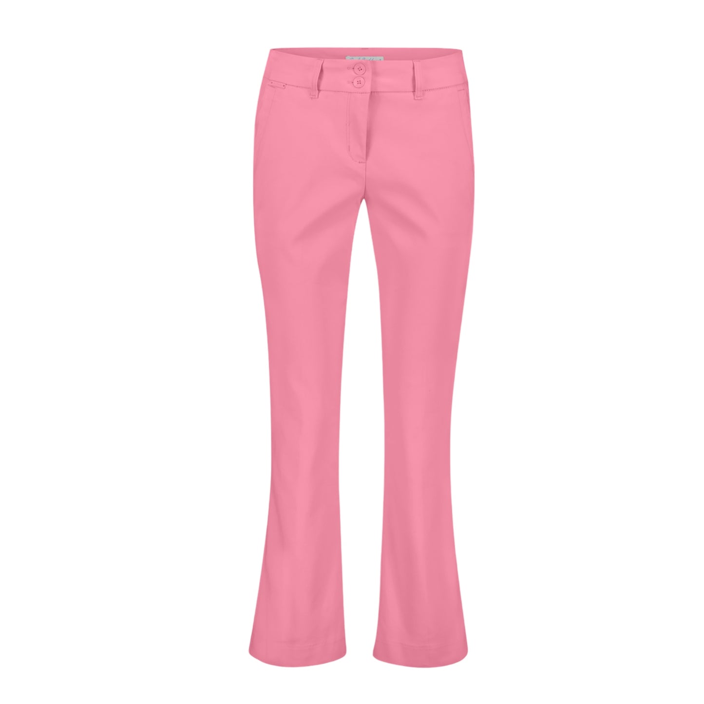 Conker Boutique Red Button Bibette Smart Crop Trouser in Pink