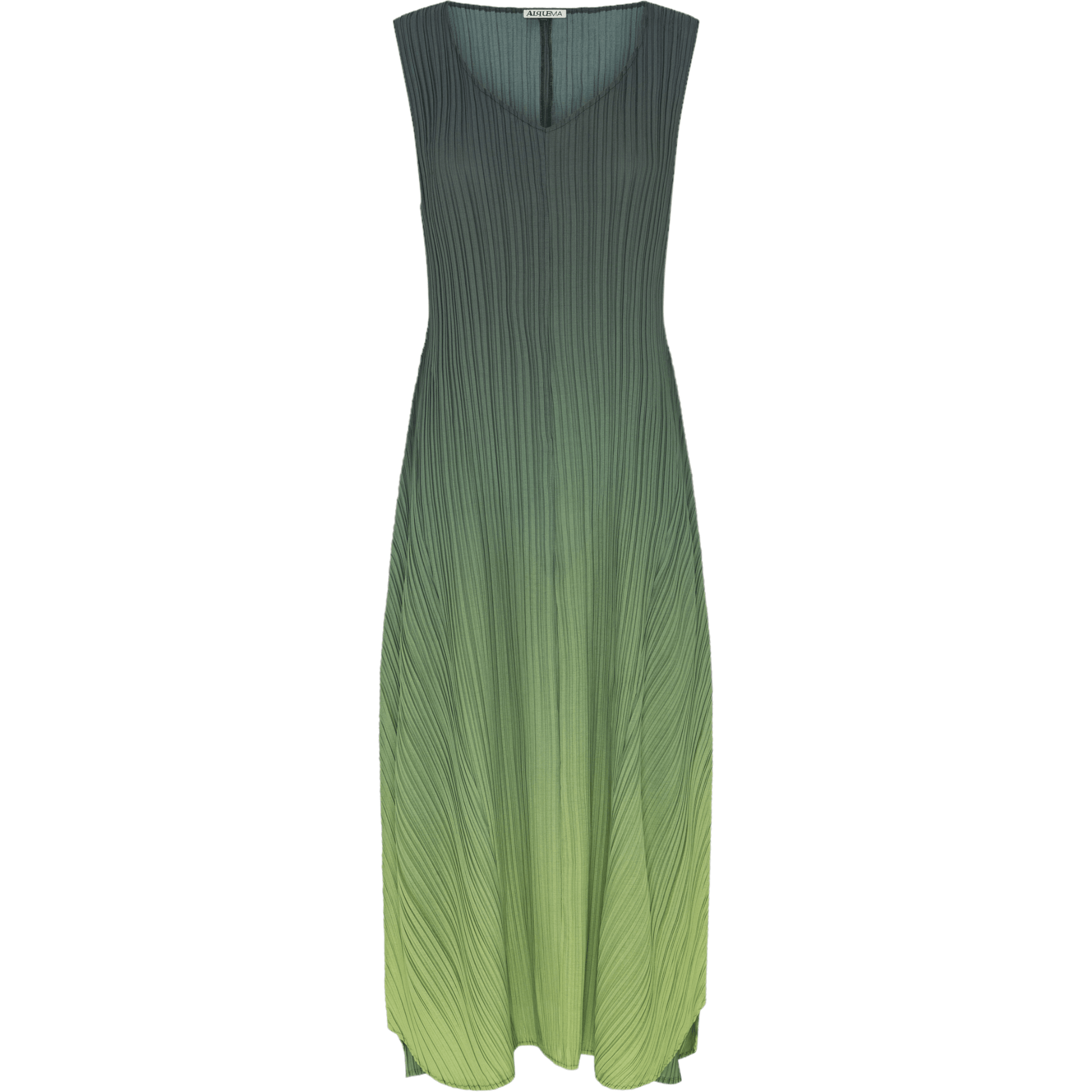 Conker Boutique Alquema Estrella Long Dress in Bisque/fern